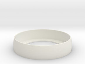 Beauty Ring / Bograt 22mm -- 24mm in White Premium Versatile Plastic