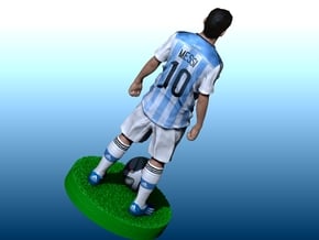 Messi world cup 2014 in Full Color Sandstone