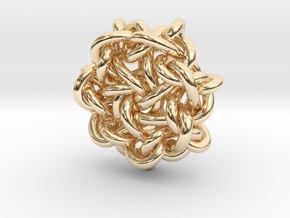 B&G Knot 15 in 14k Gold Plated Brass