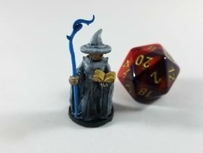 Halfling Divination Wizard in Tan Fine Detail Plastic
