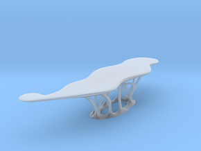 curved table_printed in Smooth Fine Detail Plastic: 1:200