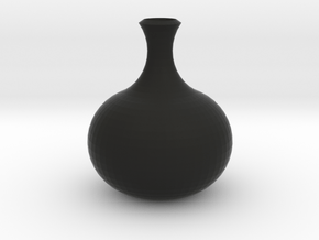 花瓶一.stl in Black Natural Versatile Plastic