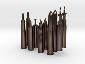 Proyectiles 105mm-1/35 in Polished Bronze Steel