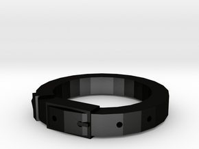 Belt in Matte Black Steel: 5.75 / 50.875
