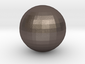 Ball in Polished Bronzed-Silver Steel