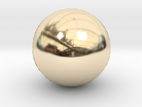 Ball in 14K Yellow Gold
