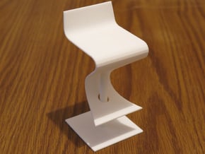 SOMA Stool in White Natural Versatile Plastic