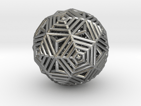 Dodecahedron to Icosahedron Transition in Natural Silver