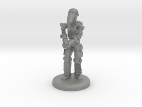 Battle Droid 20mm scale (25mm tall) in Gray PA12