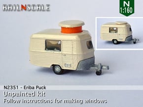 Eriba Puck (N 1:160) in Smooth Fine Detail Plastic