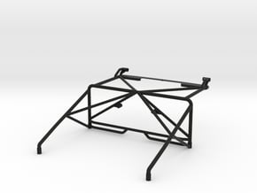 JK Roll Cage w/ Light Bar Mount V2 in Black Natural Versatile Plastic