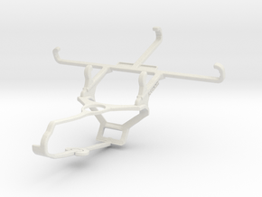 Controller mount for Steam & YU Yunique - Front in White Natural Versatile Plastic