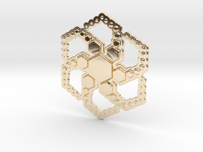 Cephalon Suda in 14k Gold Plated Brass