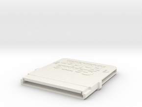 ds cardtridge holder in gba slot in White Natural Versatile Plastic