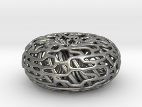 Torus Inside A torus  in Natural Silver