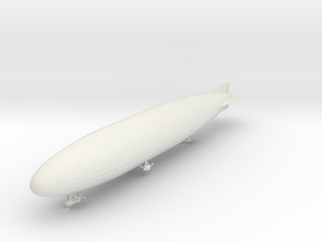 Zeppelin L65 of WW1 in White Natural Versatile Plastic: 1:600