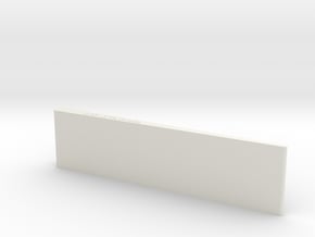 1.5 Inch Wedge- Grade leveler/checker in White Natural Versatile Plastic