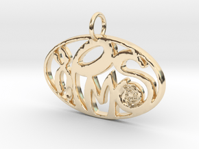 PMSF - Pendant in 14k Gold Plated Brass