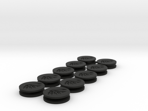 SciFi Dark Elves 30mm #2 in Black Premium Versatile Plastic