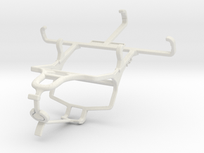 Controller mount for PS4 & Samsung Z2 - Front in White Natural Versatile Plastic