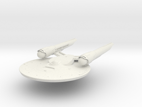 Hook Class Cruiser in White Natural Versatile Plastic