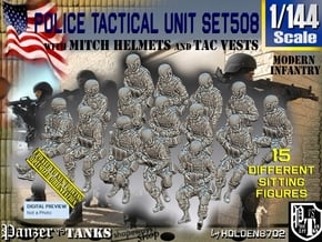 1/144 Mod-Unif Vest+Mitch Set508 in Tan Fine Detail Plastic