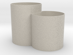 Vase Mod 005 in Natural Sandstone