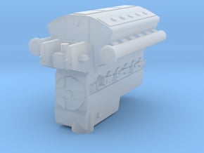 Loco engine in Tan Fine Detail Plastic