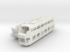 Manchester Metrolink T68A (Mk2) Tram N-Gauge 1:148 in White Natural Versatile Plastic
