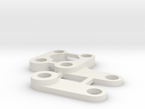 tamiya avante and vanquish steering arms parts in White Natural Versatile Plastic