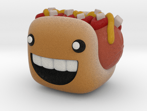 Hot Dog in Natural Full Color Sandstone