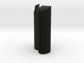 Olympus OM Grip 1 with Vertical Ridges in Black Natural Versatile Plastic
