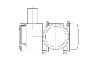 Air-filter-unit-b in Tan Fine Detail Plastic