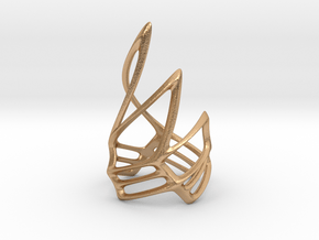 Swirling Claw Ring in Natural Bronze: 7 / 54