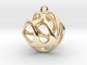 Hedra I in 14k Gold Plated Brass