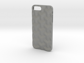 iPhone 7 & 8 Plus case_Cube in Gray PA12