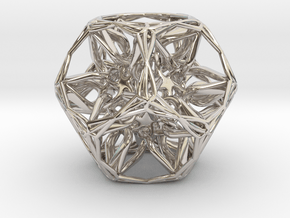 Organic Dodecahedron star nest in Platinum