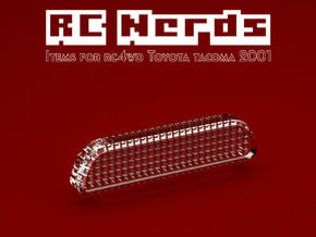 RCN131 Cabine rear light lens for RC4WD Tacoma in Tan Fine Detail Plastic