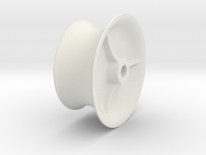 Capstan head for anchor winch in White Natural Versatile Plastic