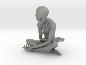 25cm ET alien sculpture in Gray PA12: Extra Large