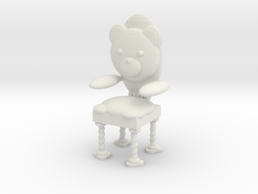 Teddy Chair in White Natural Versatile Plastic