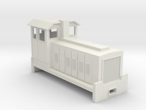 HOn30 Australian Cane Locomotive 3 "Meg" in White Natural Versatile Plastic