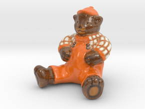 bear_Accs_01 in Glossy Full Color Sandstone