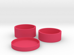 Okito Boston Set - Australia 20 Cent in Pink Processed Versatile Plastic