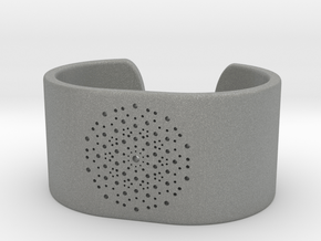 Quasicrystals Diffraction Pattern Bracelet - simpl in Gray PA12