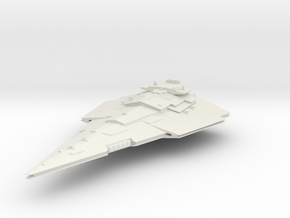 First order Victory Cruiser in White Natural Versatile Plastic