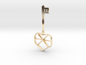 Unity Key in 14k Gold Plated Brass