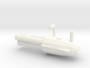 IDW Wrecker minigun in White Processed Versatile Plastic