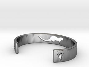 Otter Bracelet in Polished Silver: Large