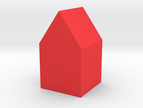 house in Red Processed Versatile Plastic
